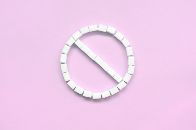 sign ban sugar cubes pastel pink 76080 7023