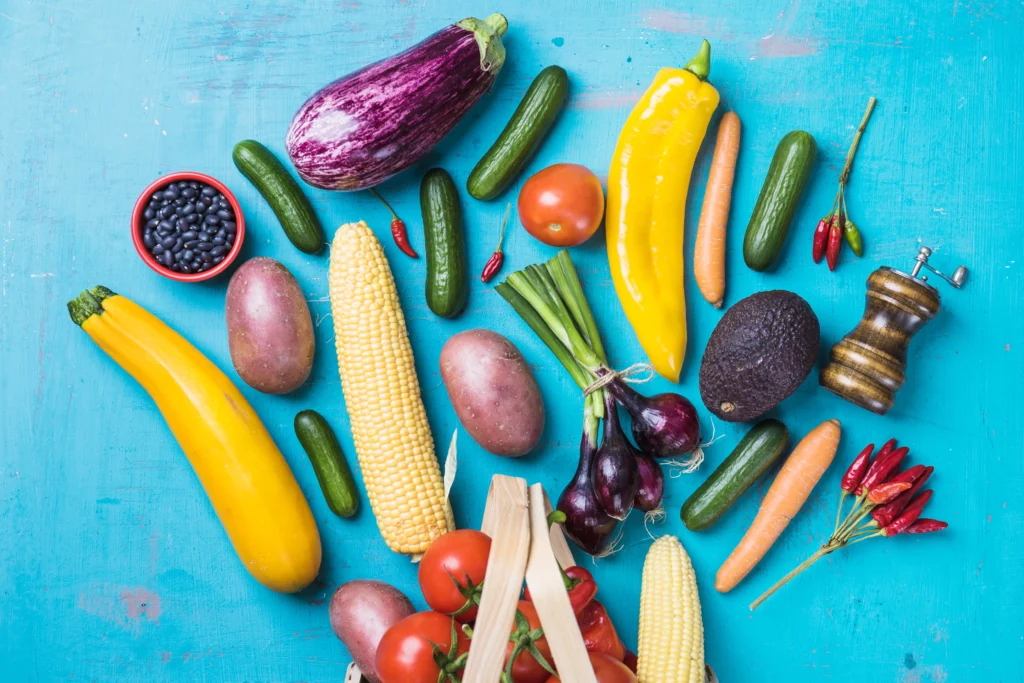 Aumente o consumo de vegetais ricos em fibras